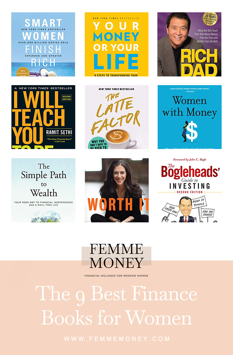 The 9 Best Finance Books for Women - femmemoney.com